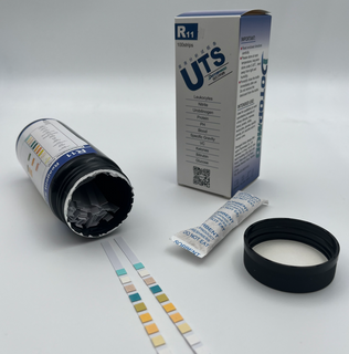 Bandelette de Test d'urine médicale jetable, bandes de réactif d'analyse d'urine URS-10T, emballage OEM